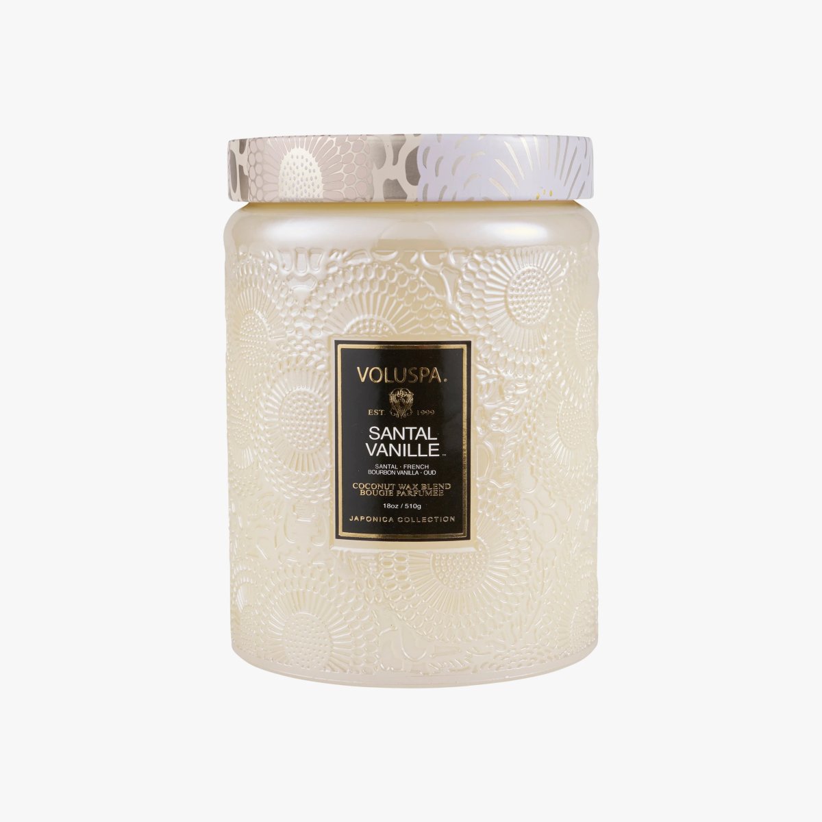 Santal Vanille Large Jar Candle | Duman Home