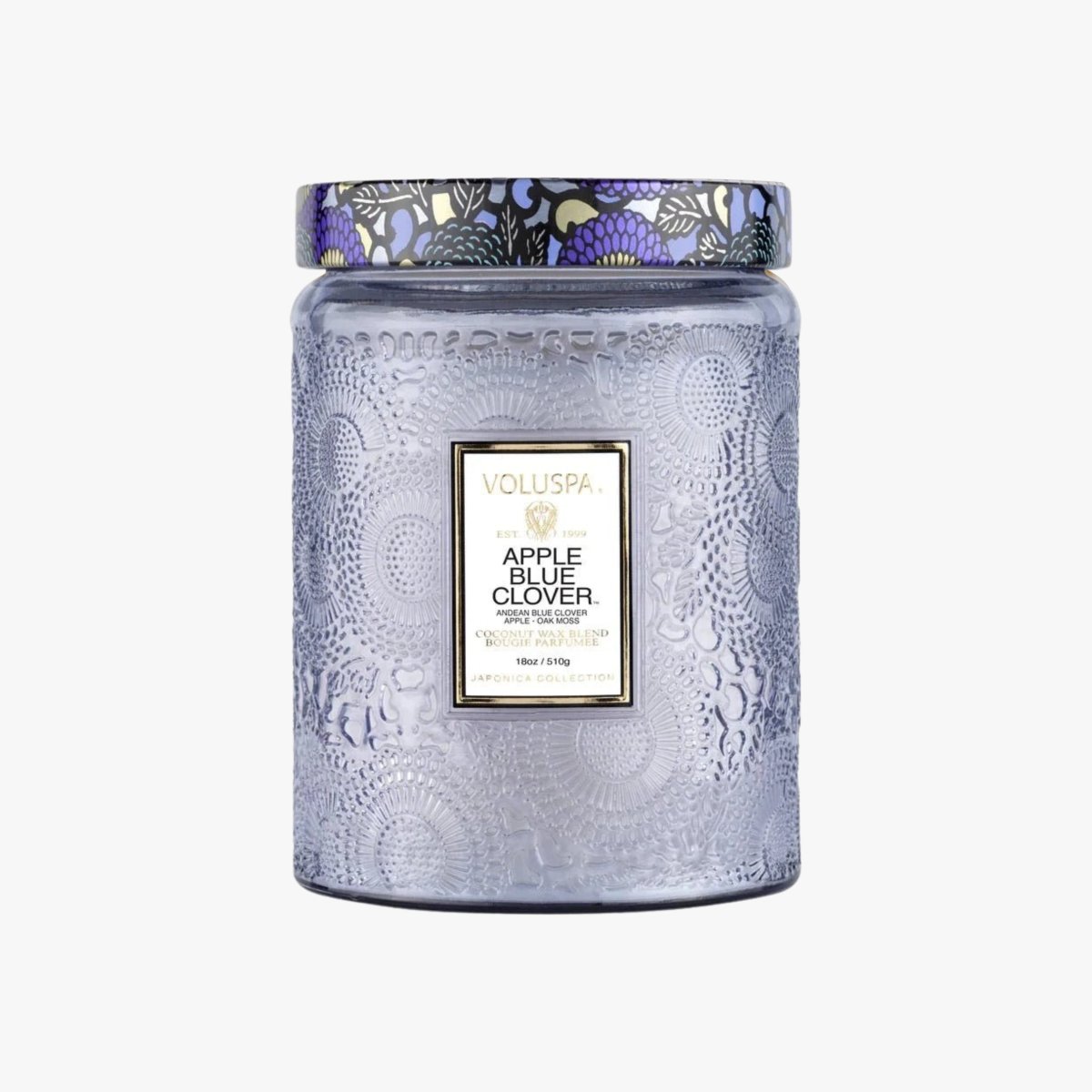 Apple Blue Clover Large Jar Candle | Duman Home