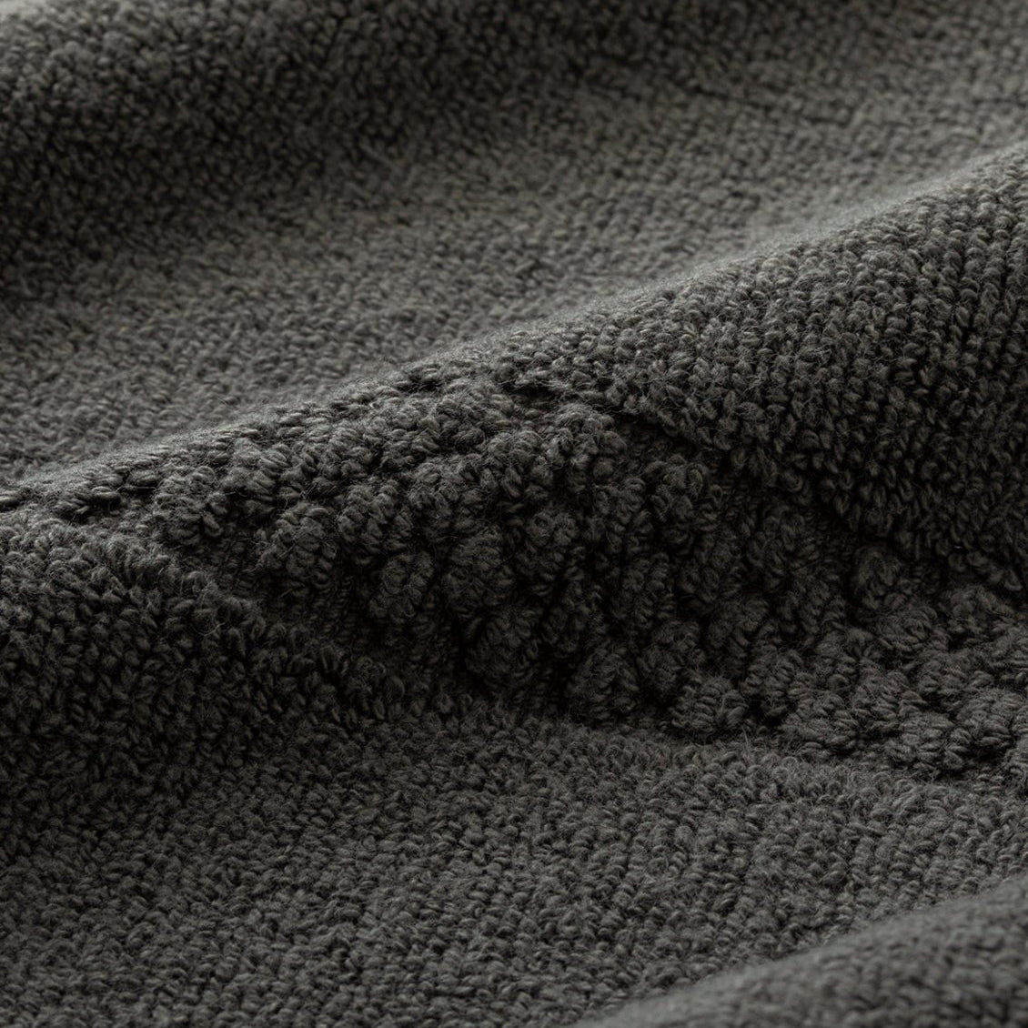 Istanbul Bath Mat Coal Detail| Duman Home