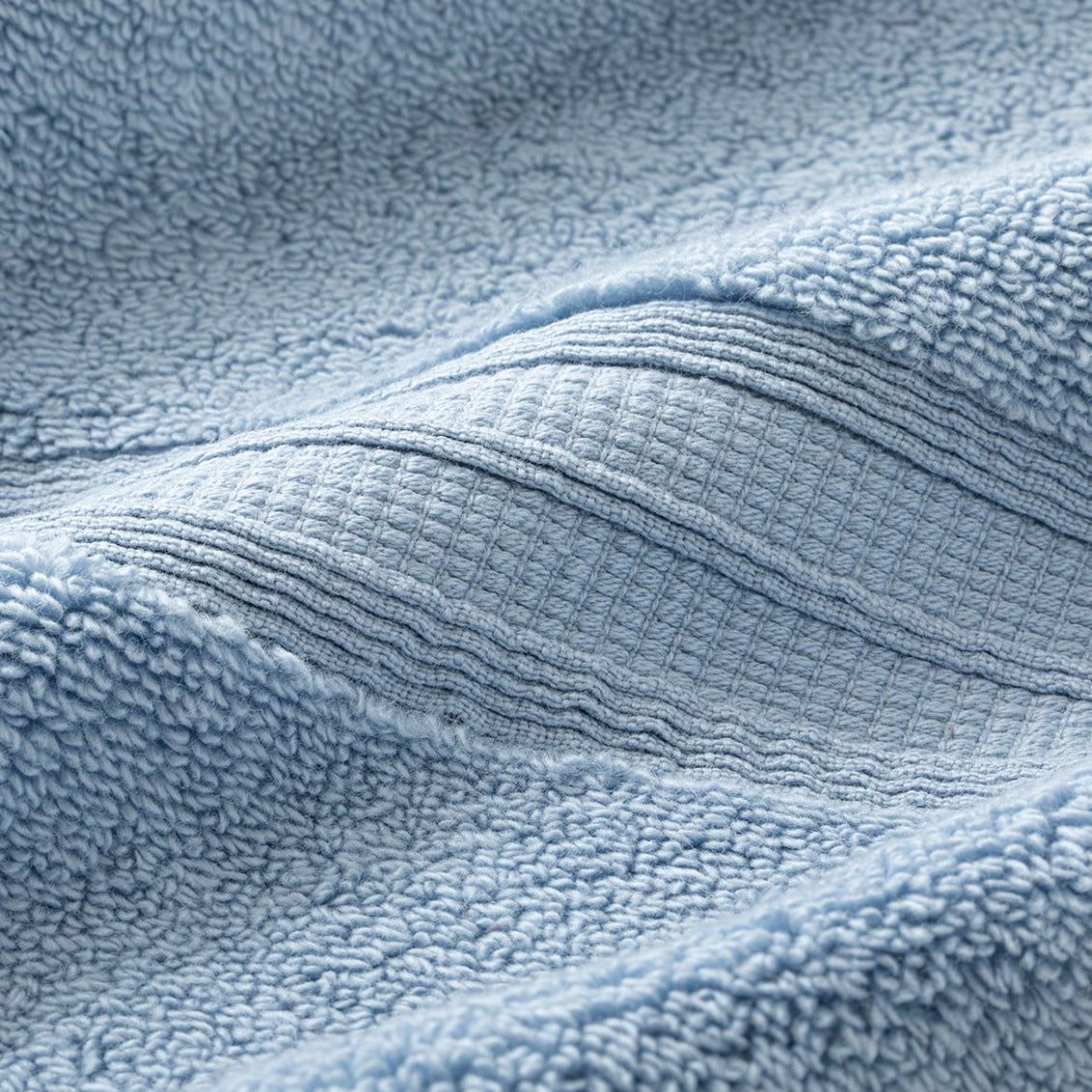 Super-Plush Towels Azure Detail | Duman Home