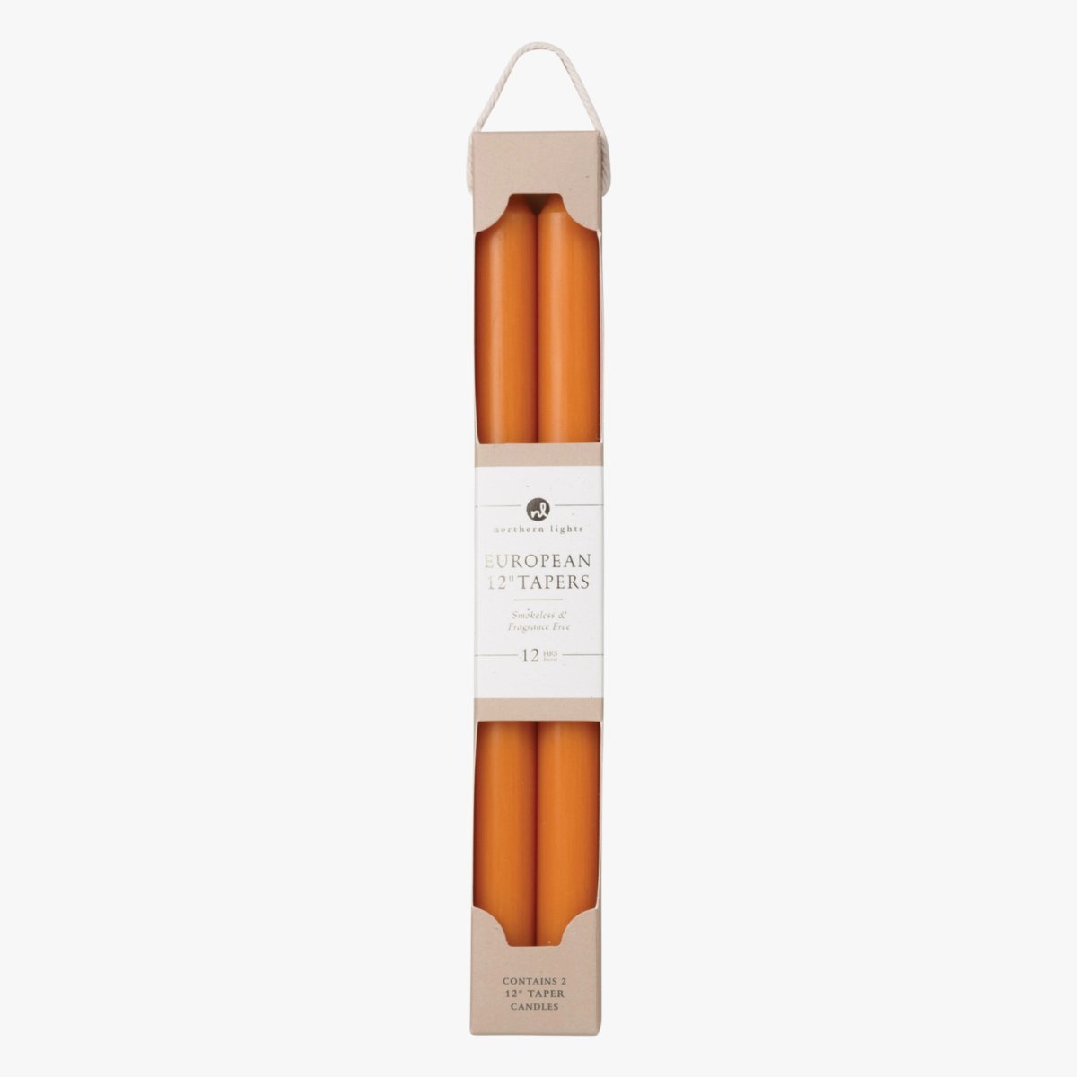 12" Classic Taper Set Goldfish Color| Duman Home