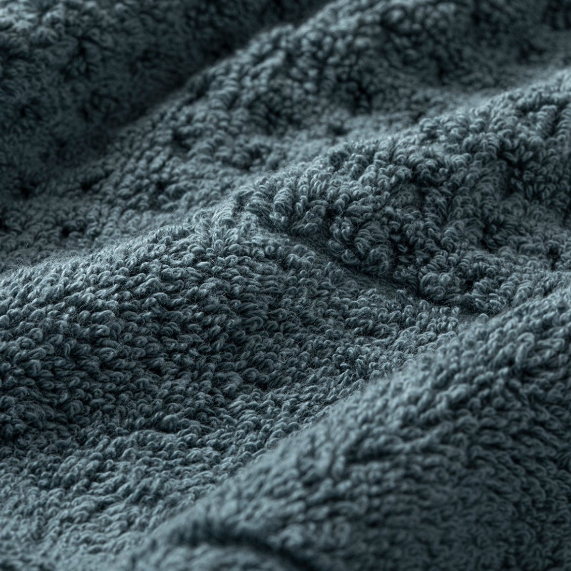 Bluestone Lightweight Waffle Towel | Duman Home