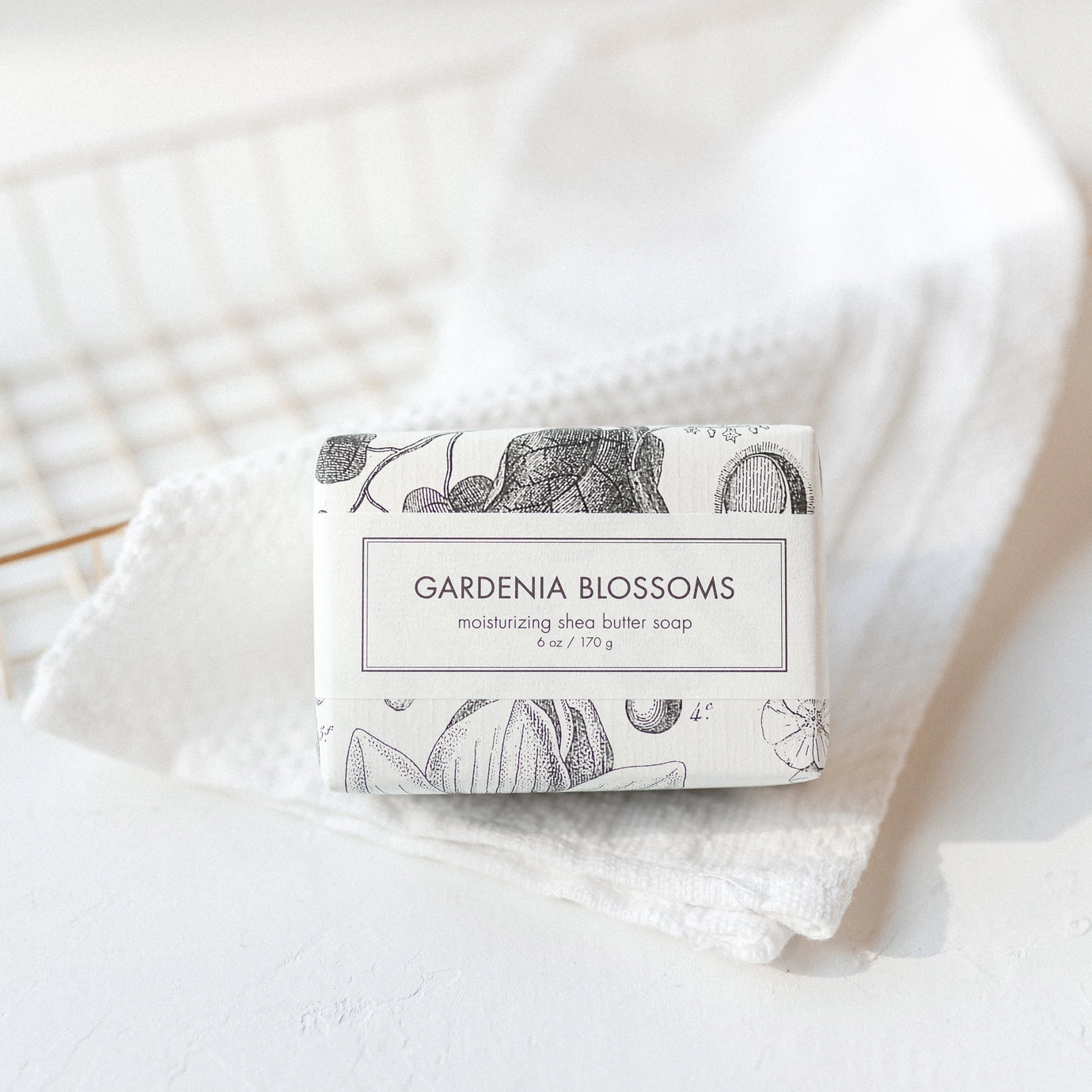 Gardenia Blossoms Shea Butter Soap | Duman Home