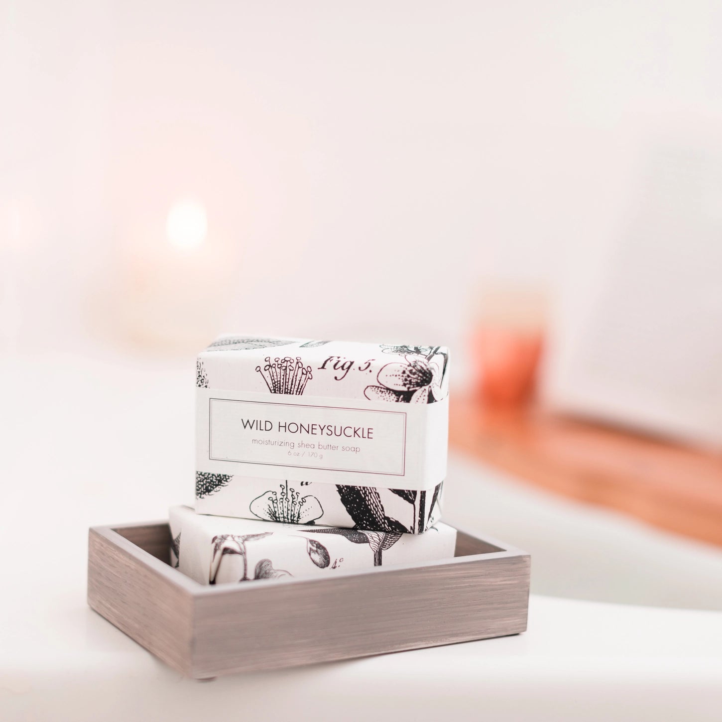 Wild Honeysuckle Shea Butter Soap | Duman Home