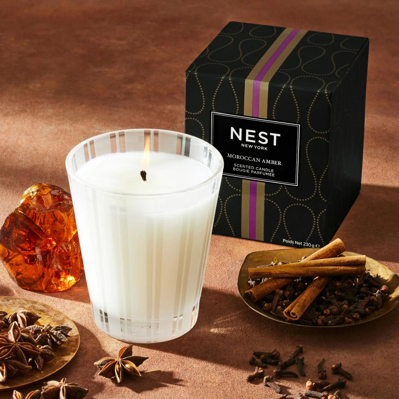 Nest Grapefruit Moroccan Amber Classic Candle | Duman Home