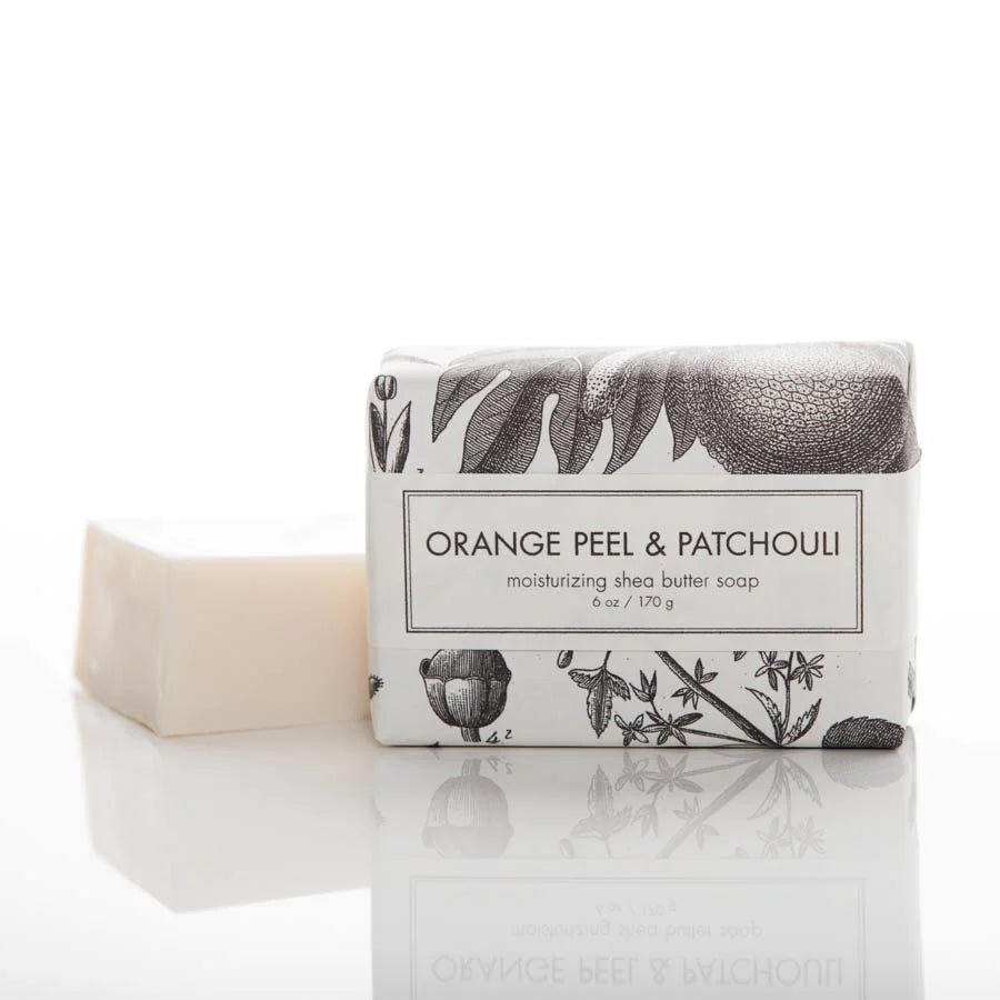 Orange Peel & Patchouli Shea Butter Soap | Duman Home