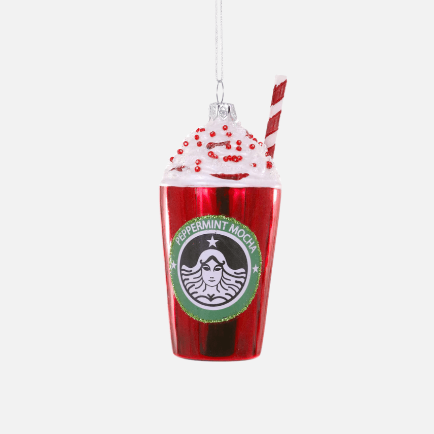 Peppermint Mocha Christmas Ornament | Duman Home