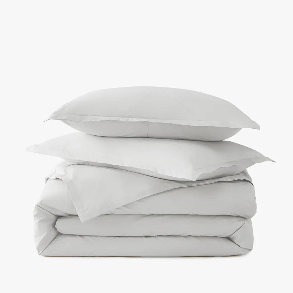 Percale Organic Duvet Cover Set