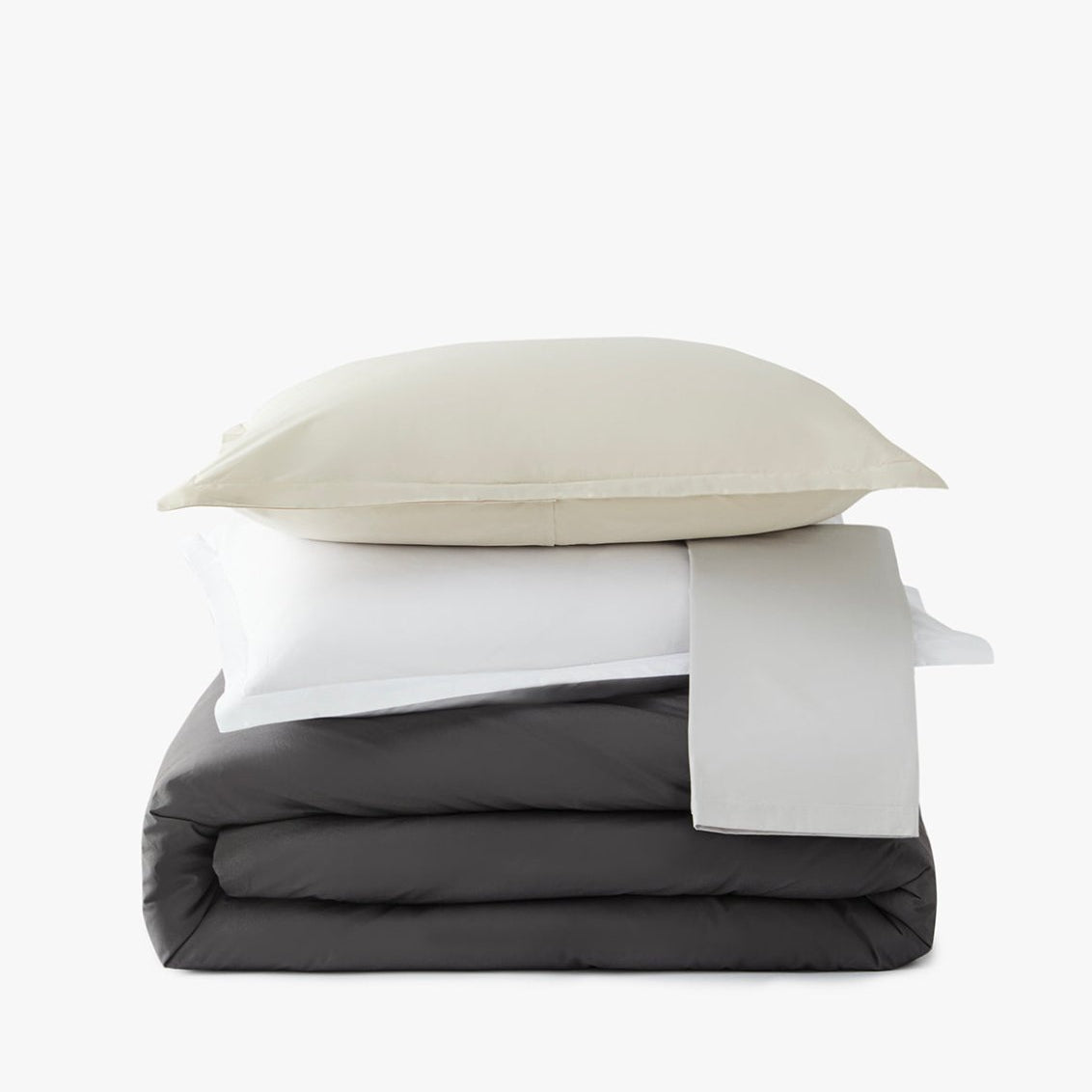 all-groups Percale Organic Duvet Cover Set | Duman Home