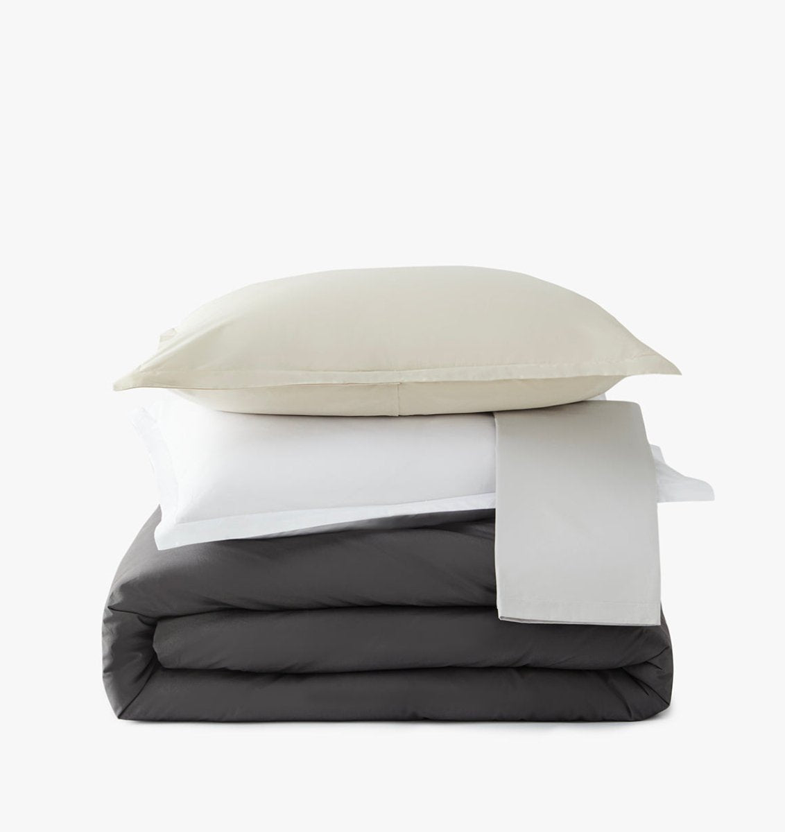 all-groups Percale Organic Duvet Cover Set | Duman Home