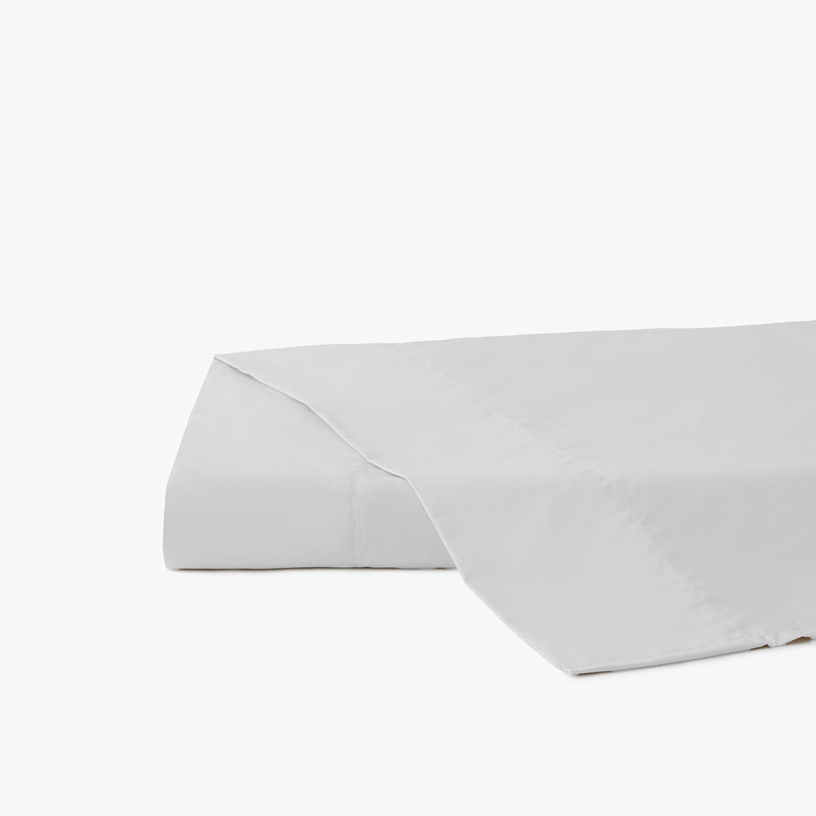 Percale Organic Top Sheet White | Duman Home