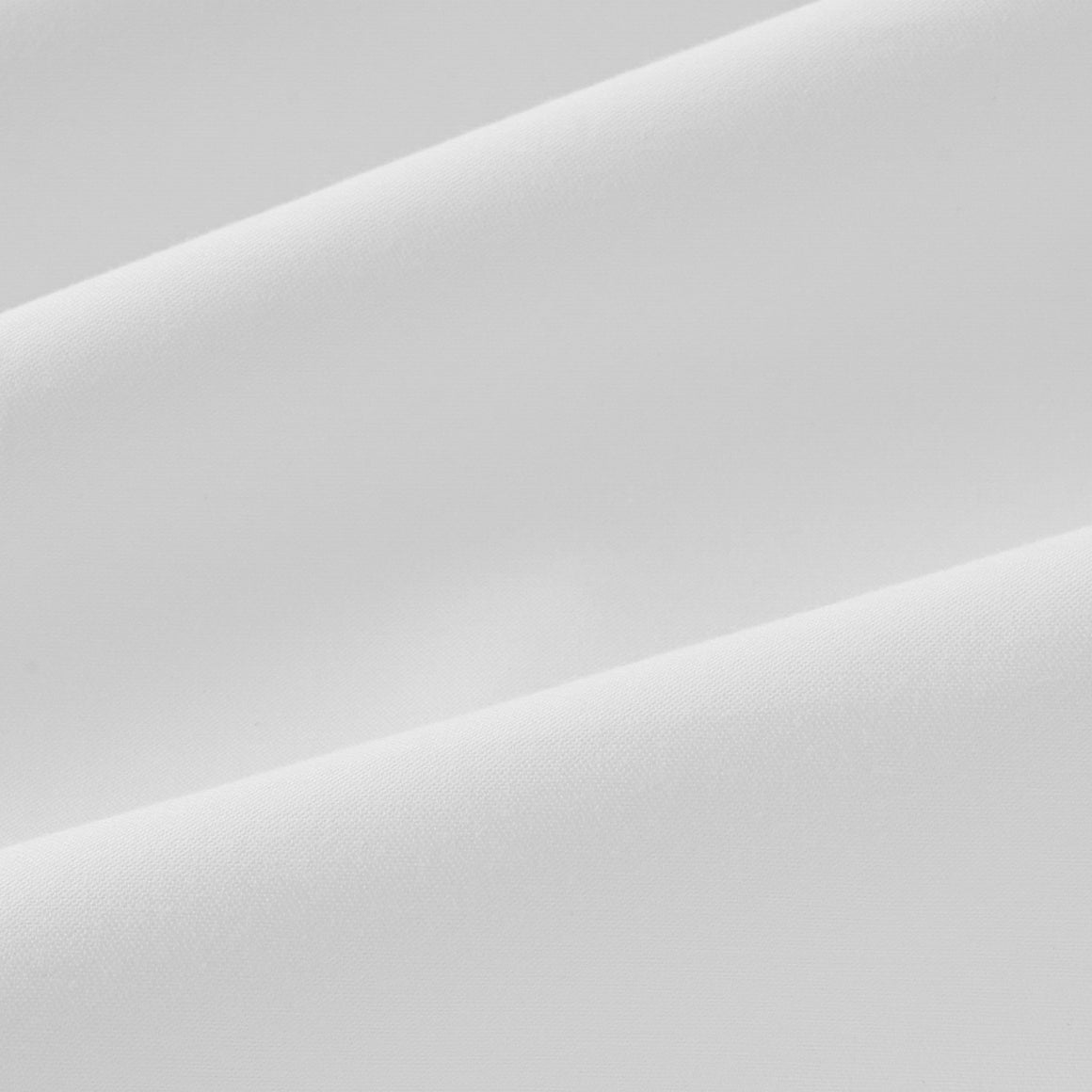 Signature Hemstitch Organic Top Sheet White | Duman Home