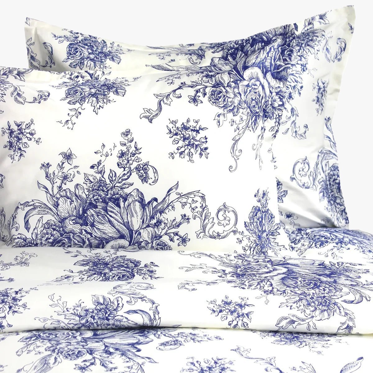 Toile Duvet Blue Sets | Duman Home