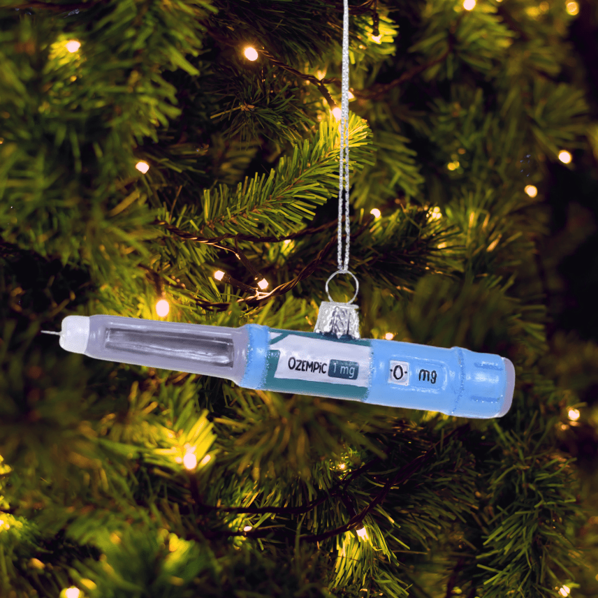 Weight Loss Injection Pen Christmas Ornament | Duman Home