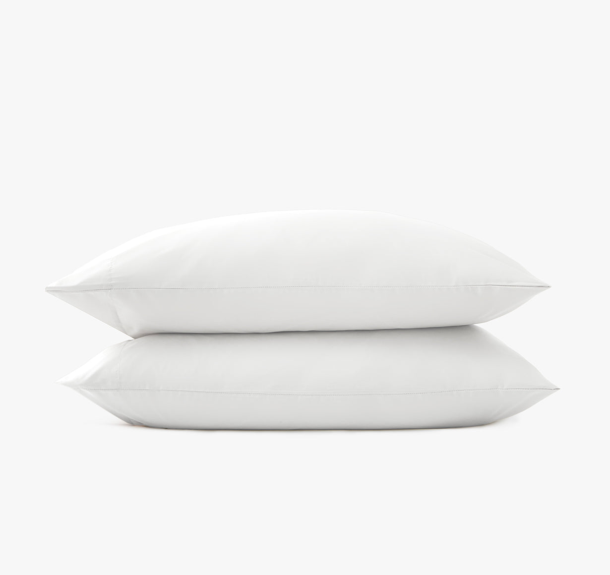 Percale Organic Pillowcase Set White | Duman Home