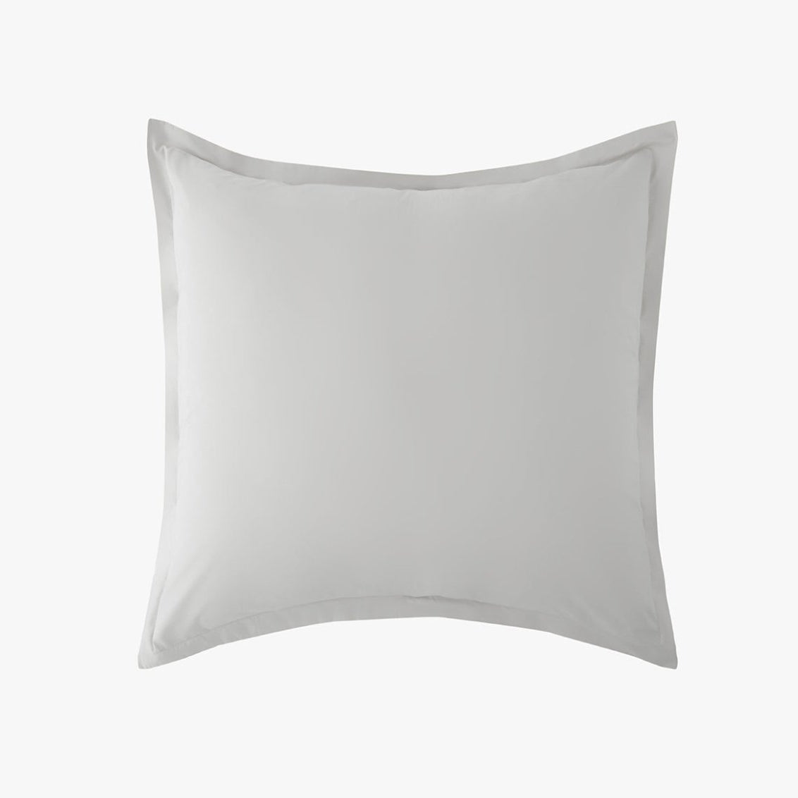 Percale Organic Euro Sham Mist | Duman Home