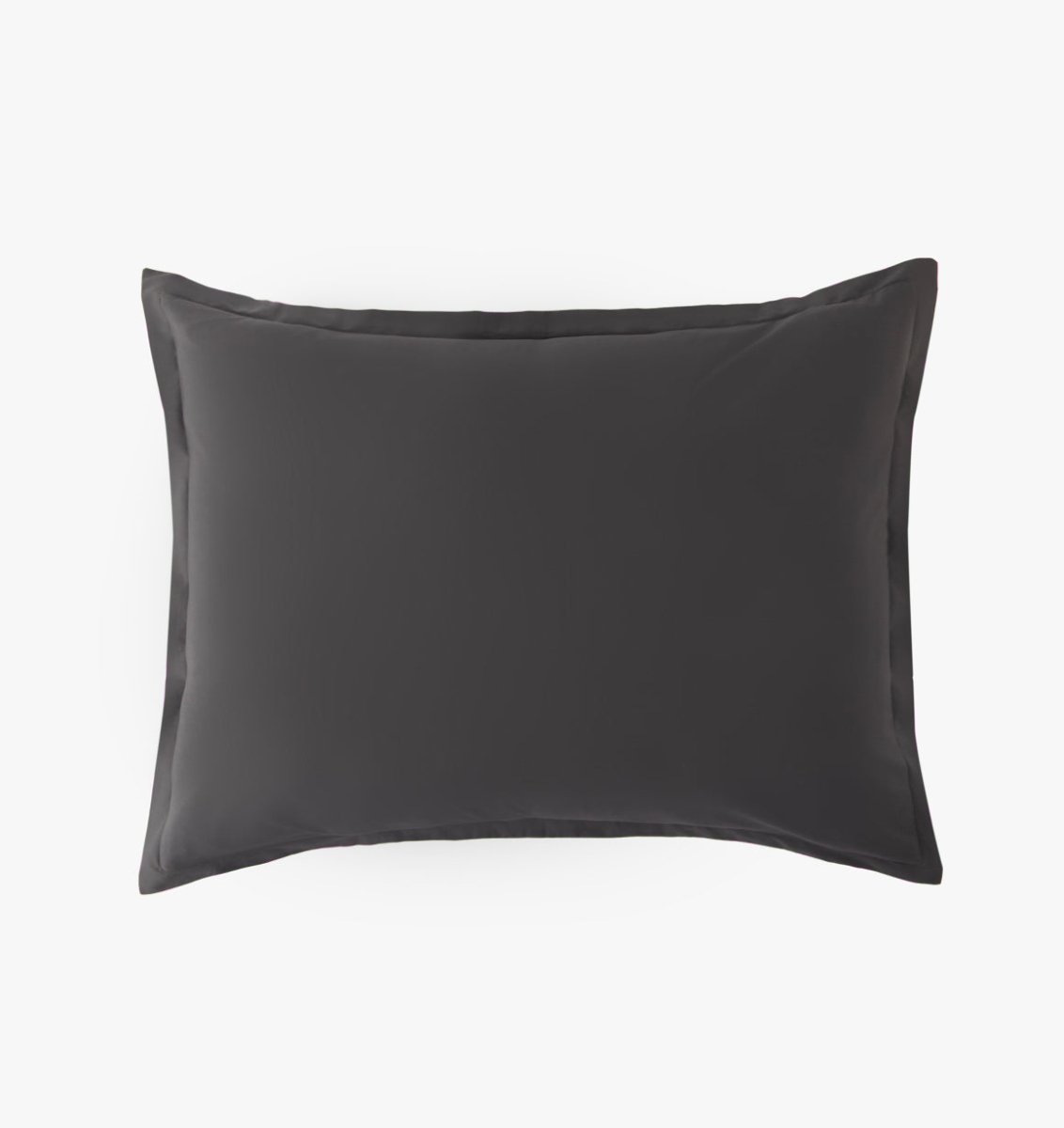 Percale Organic Sham Set Slate | Duman Home