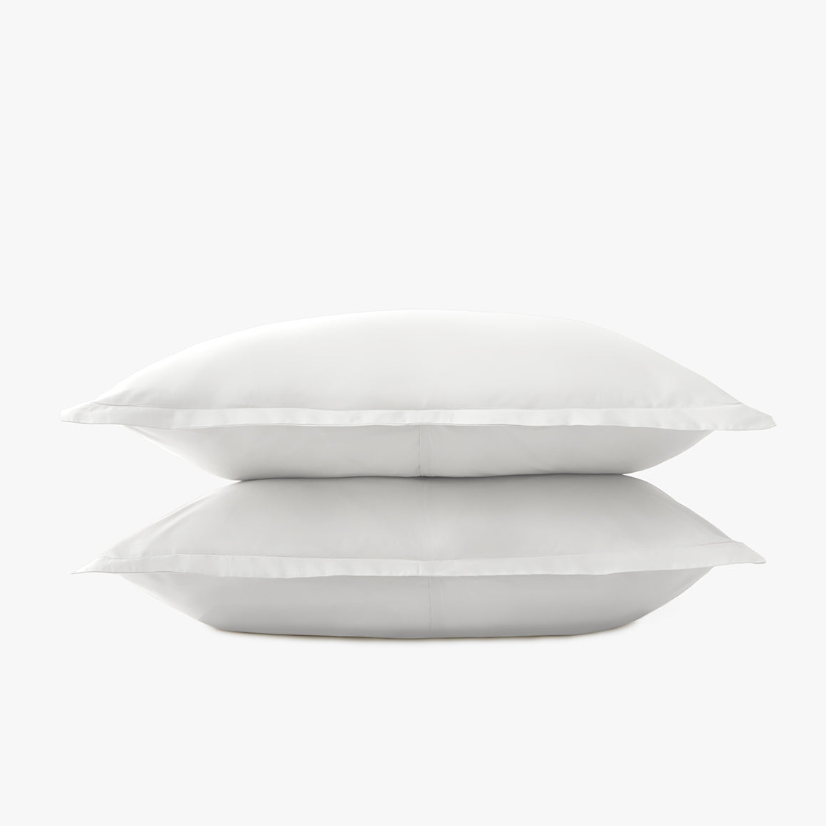 Percale Organic Sham Set White | Duman Home