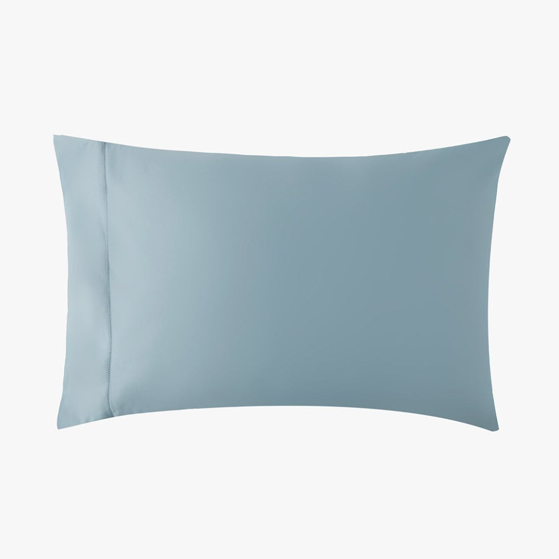 Signature Hemstitch Organic Pillowcase Poolside | Duman Home