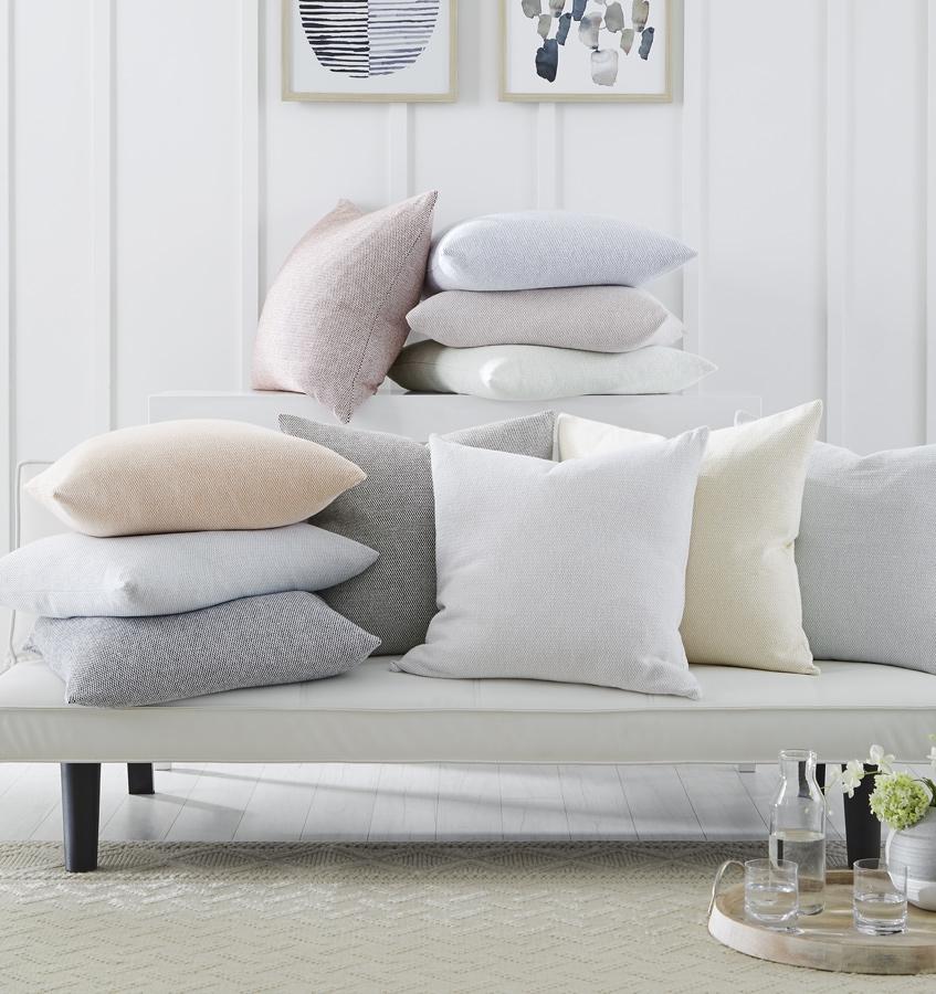 Sferra Terzo Decorative Pillows in various colors | Duman Home