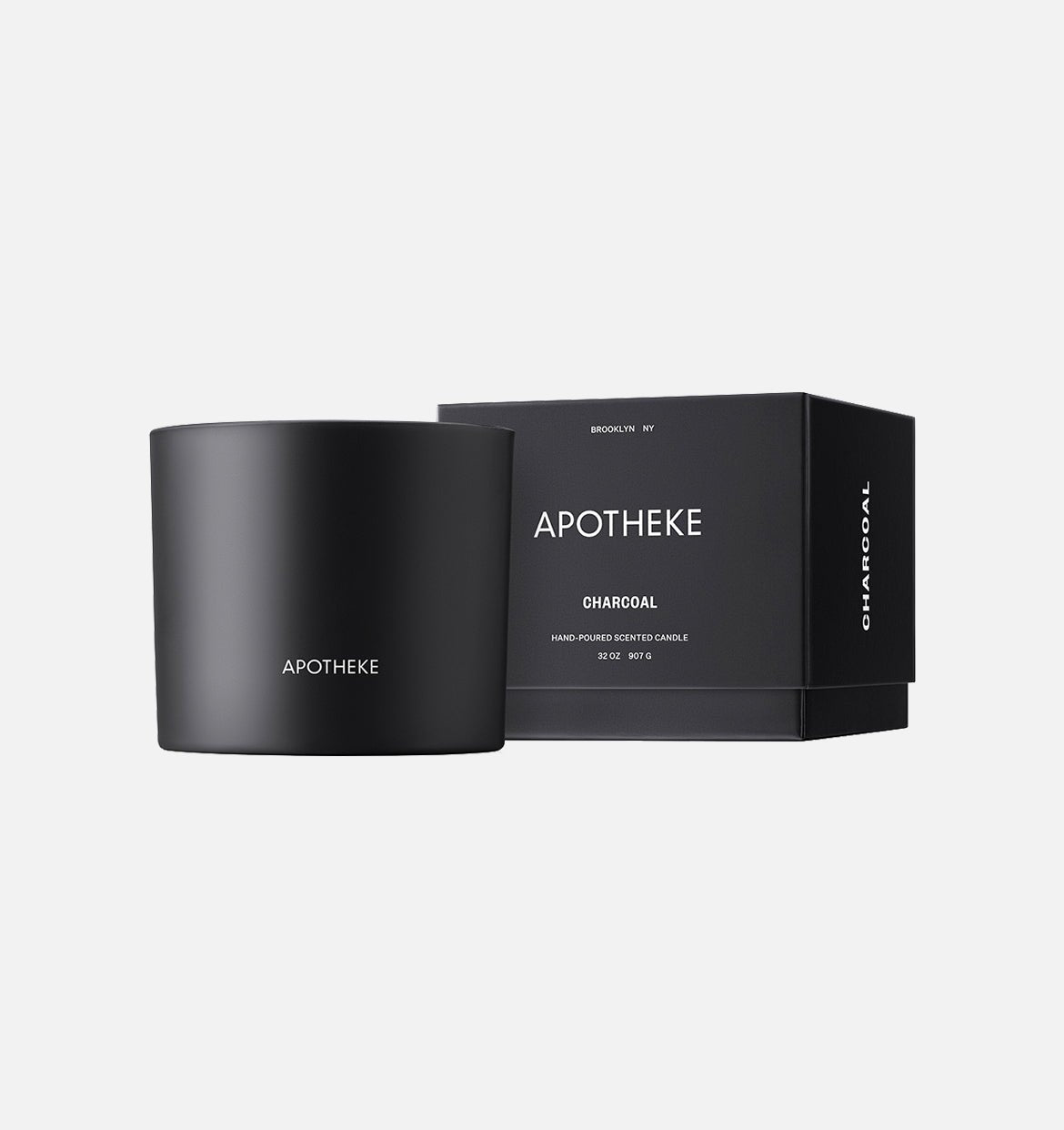 Apotheke Charcoal 3-Wick Candle | Duman Home