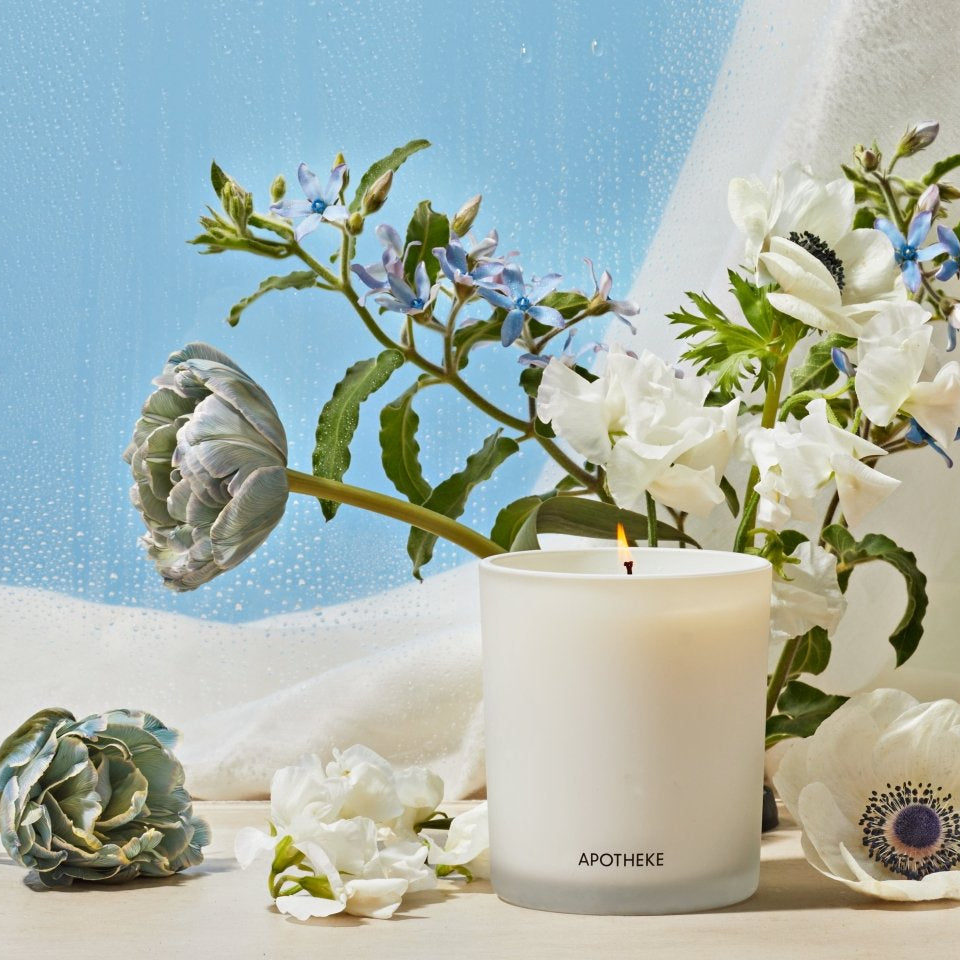 Apotheke Candle with Flowers | Duman Home