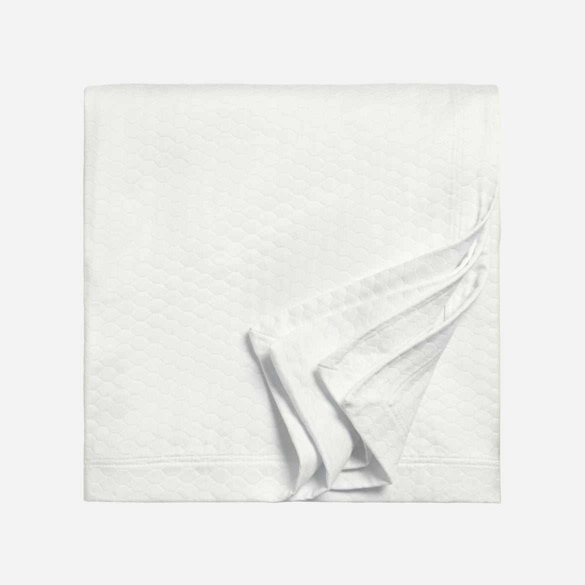 Ivory Sferra Favo Quilt | Duman Home