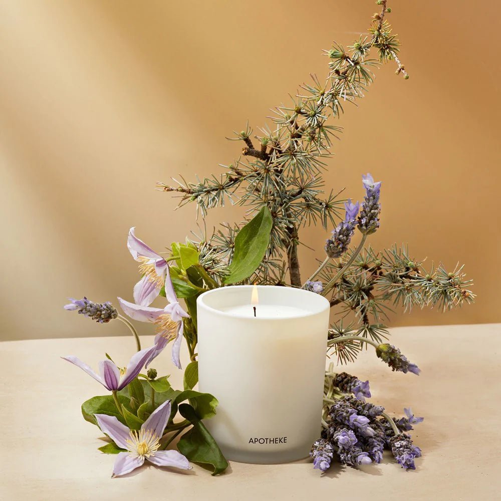 Apotheke Candle with Flowers | Duman Home