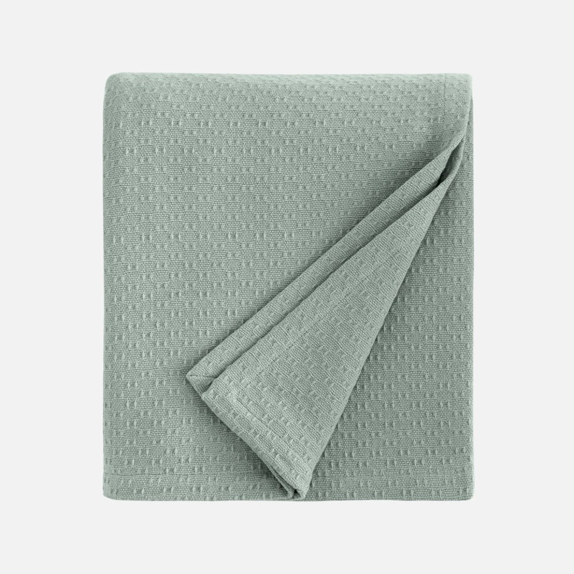 Sferra Corino Blanket in Seagreen Color | Duman Home