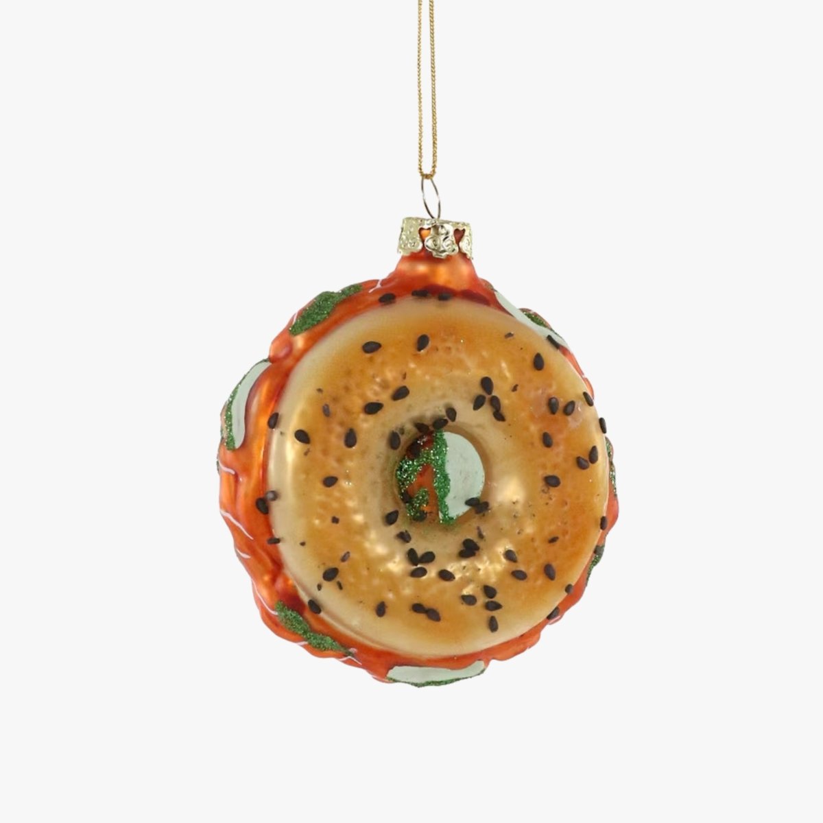 Bagel with Lox Christmas Ornament | Duman Home