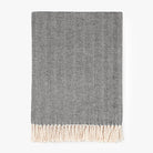 Sferra Celine Throw in Charcoal Color | Duman Home