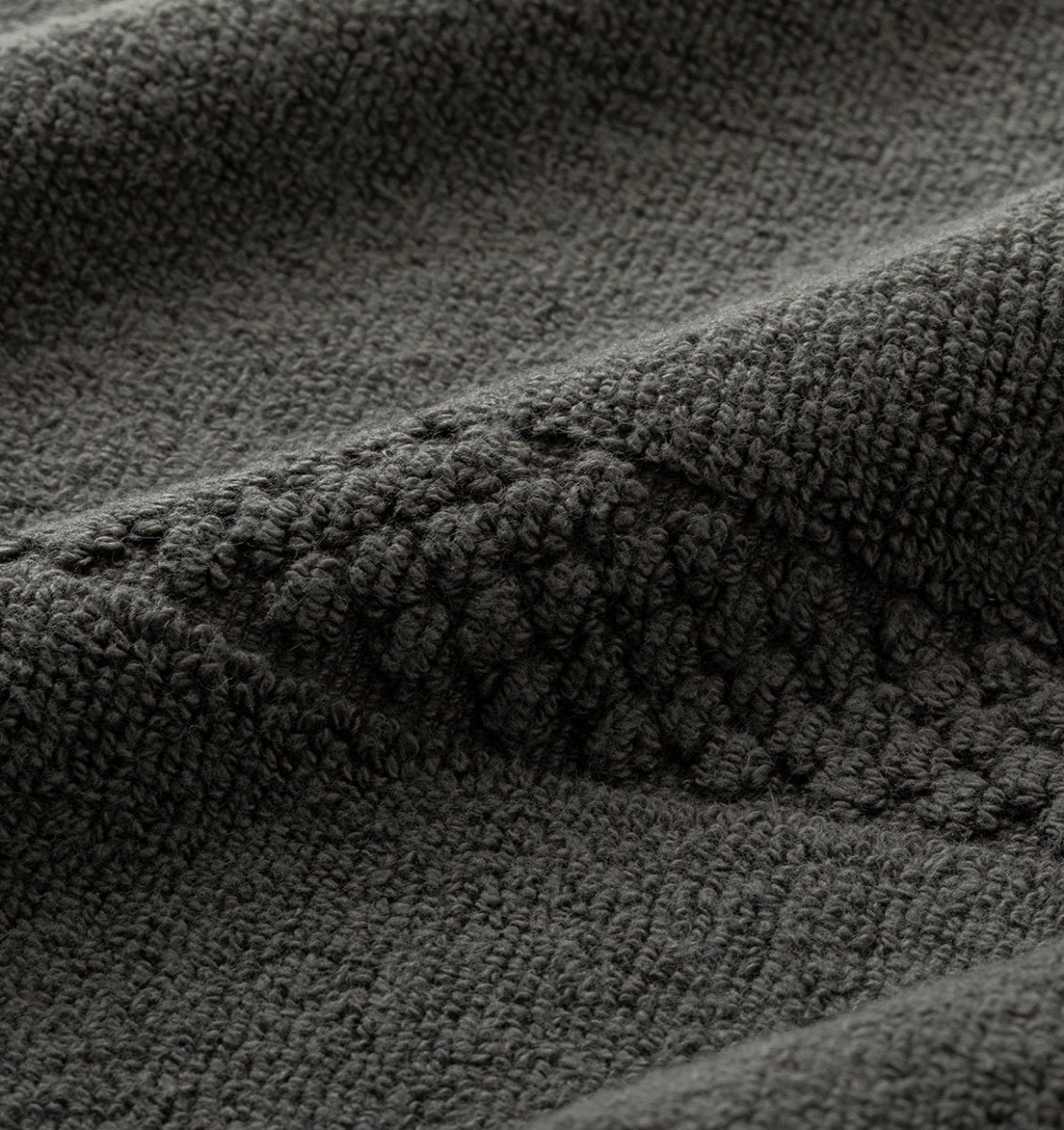 Istanbul Bath Mat Coal Detail| Duman Home