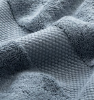 Detail Premium Turkish Cotton Towels Aegean Blue | Duman Home