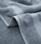 Premium Turkish Cotton Towels Aegean Blue Detail | Duman Home