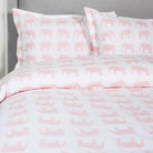 Elephants Duvet Set Pink | Duman Home