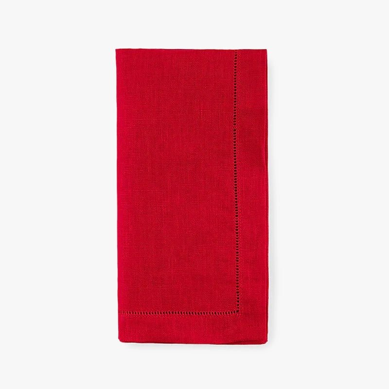 Sferra Festival Dinner Napkins in Red Color | Duman Home