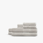Gray Lightweight Waffle Towel Bundles | Duman Home