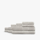 Lightweight Gray Waffle Towel Bundles | Duman Home