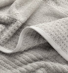 Lightweight Waffle Towel Light Gray | Duman Home