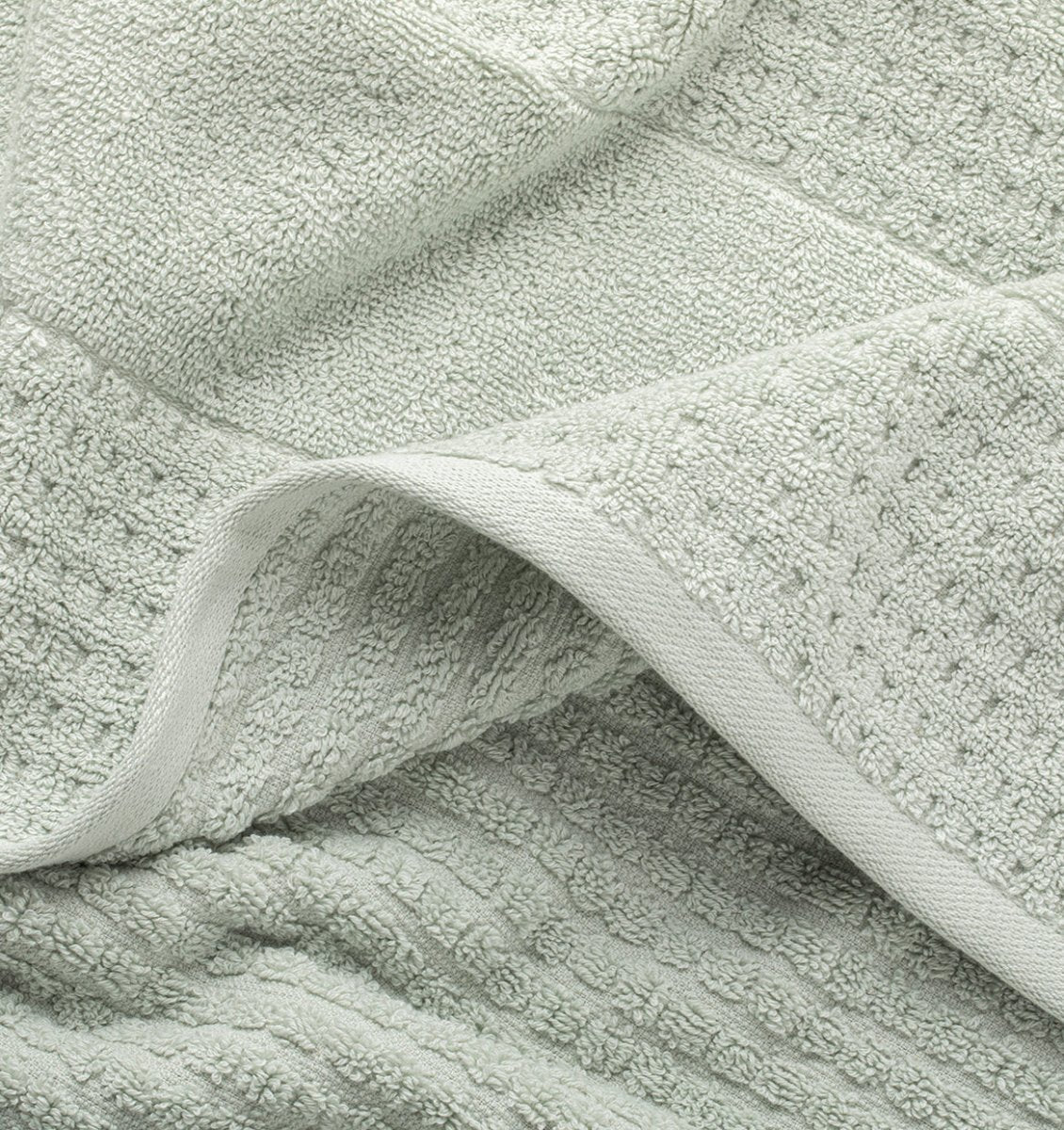 Lightweight Waffle Towel Sage | Duman Home