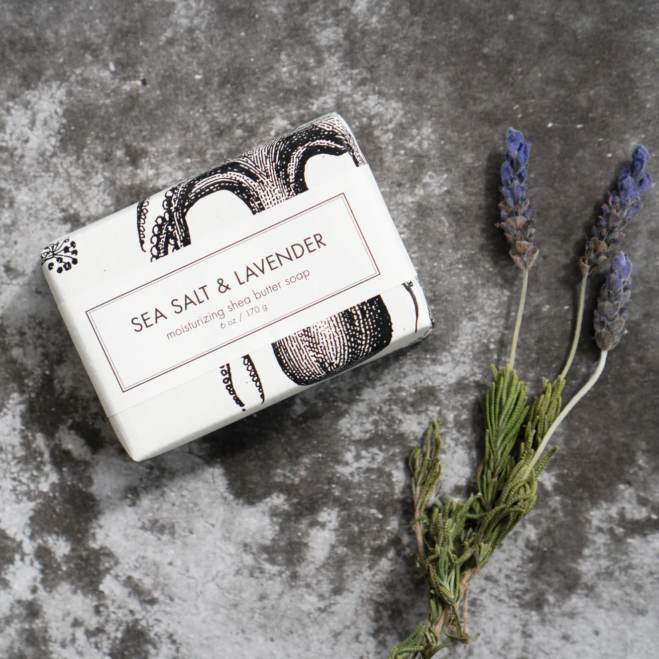 Sea Salt & Lavender Shea Butter Soap | Duman Home