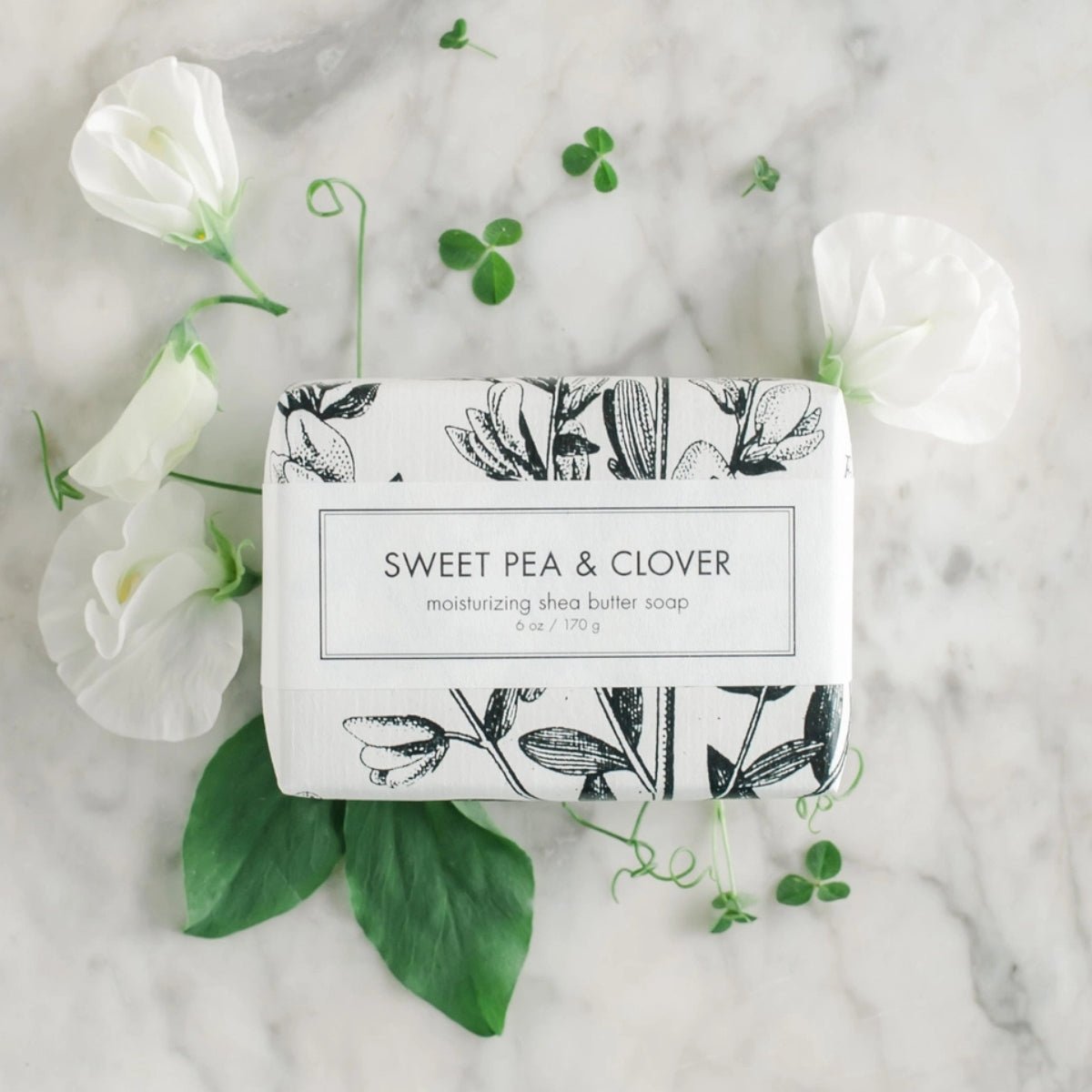 Sweet Pea & Clover Shea Butter Soap | Duman Home