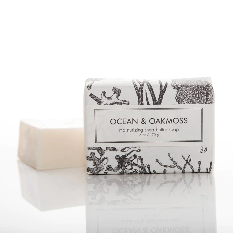 Ocean & Oakmoss Shea Butter Bar Soap | Duman Home