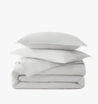 Percale Organic Duvet Cover Set Mist | Duman Home