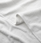 White Premium Turkish Cotton Towel Detail | Duman Home
