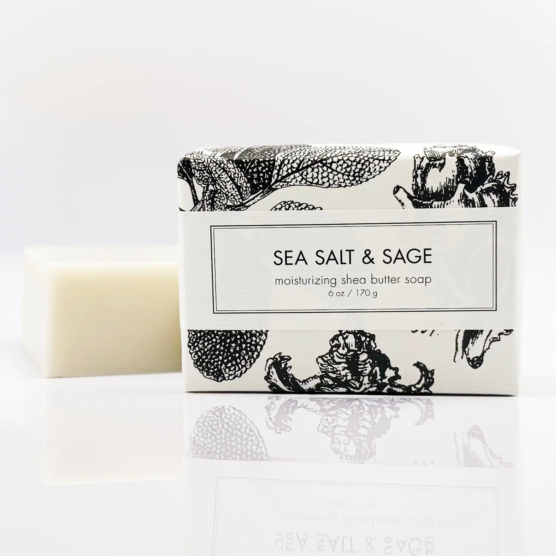 Sea Salt & Sage Shea Butter Soap | Duman Home