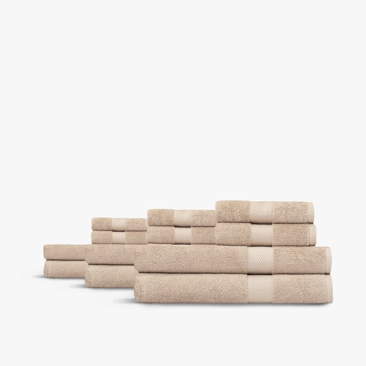 Taupe Premium Turkish Cotton Towel Bundles | Duman Home