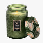 Voluspa Temple Moss Large Jar Candle | Duman Home
