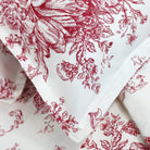 Toile Duvet Red Sets Detail | Duman Home