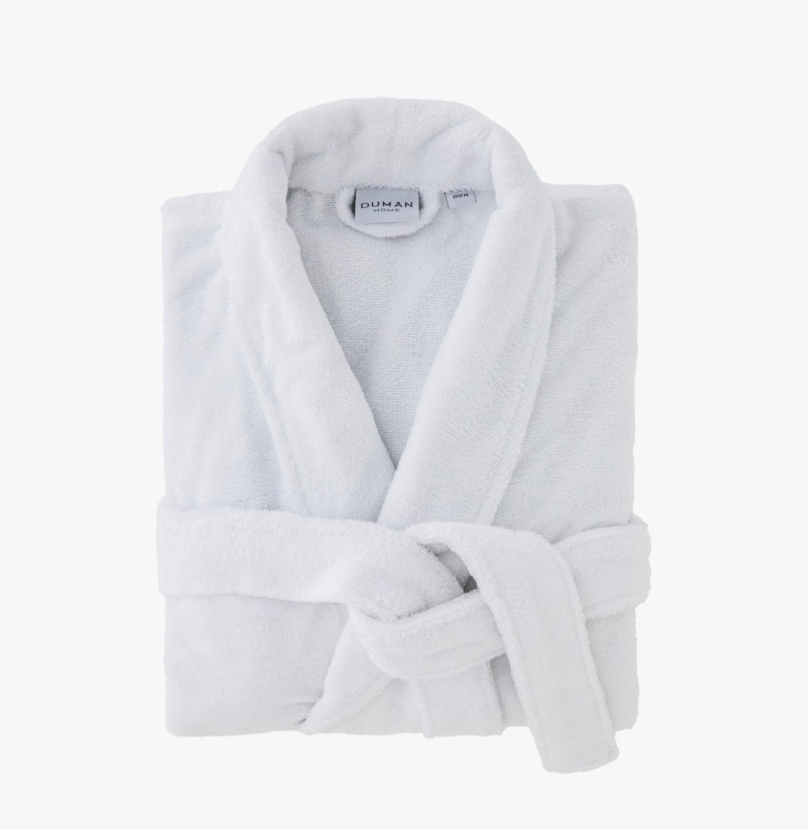 Turkish Velour Robe White | Duman Home